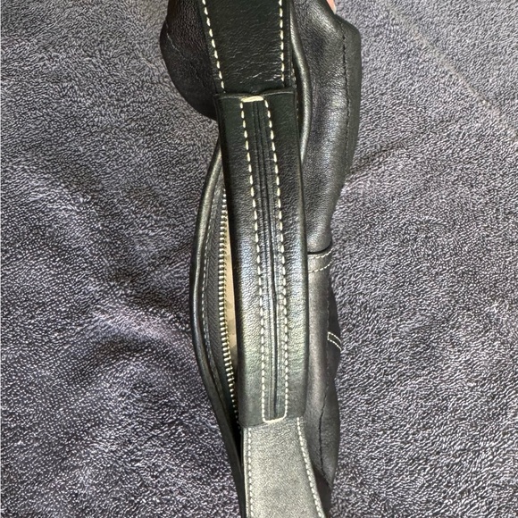 COACH 9541 Black Leather Soho Small Buckle Hobo Bag Purse Handbag Y2K EXCELLENT - Picture 6 of 6